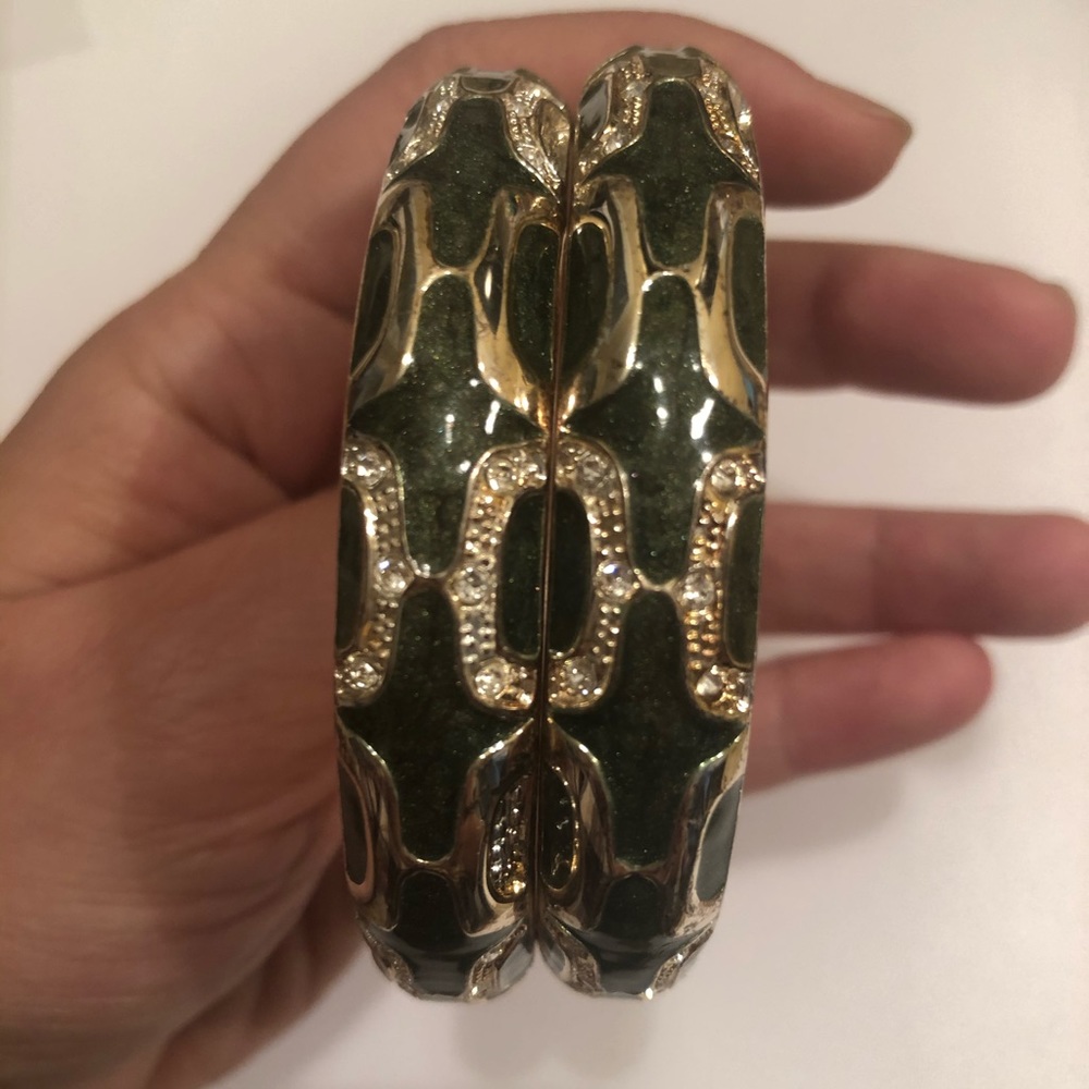 Two Green Bangles - image 7